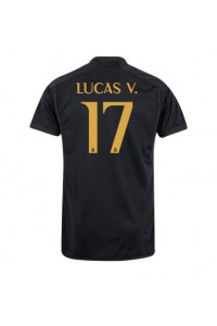 Real Madrid Lucas Vazquez #17 Jalkapallovaatteet Kolmaspaita 2023-24 Lyhythihainen